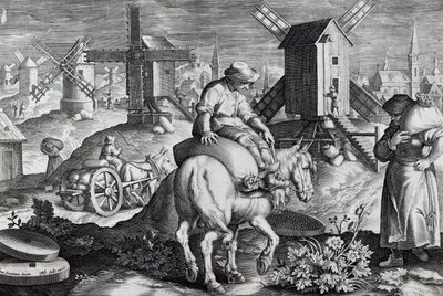 Windmills, plate 12 from 